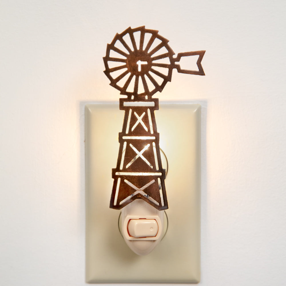 Farmhouse Windmill Night Light - Box of 4 - Bombay Mercantile