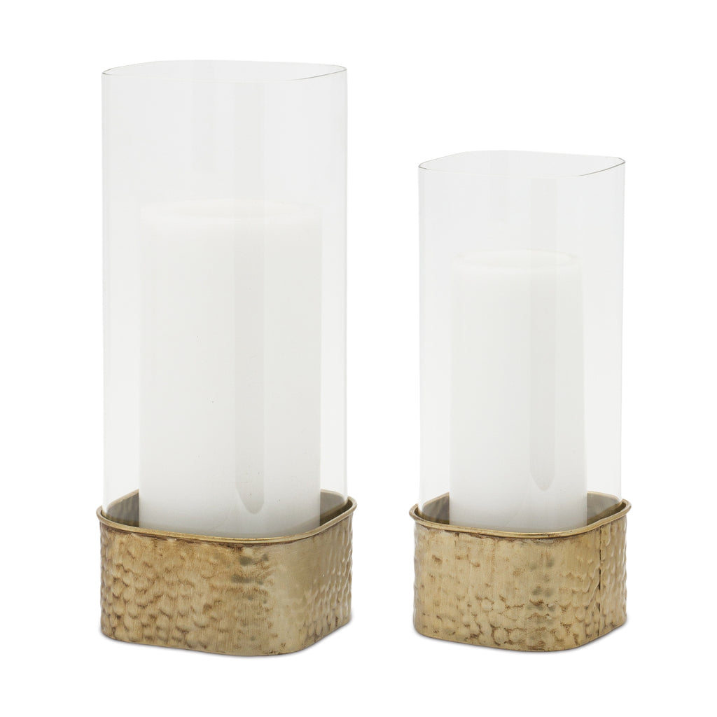 Squarish Candle Holder - Bombay Mercantile