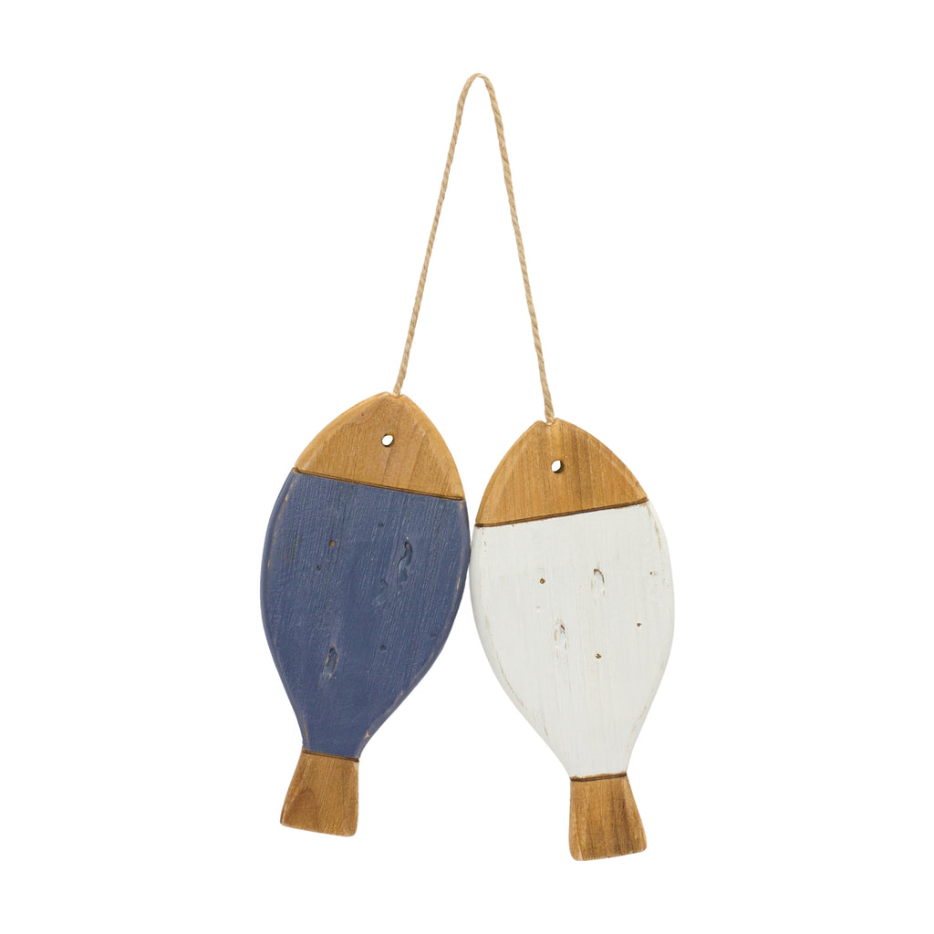 Pair Of Fish Ornaments, Set of 2 - Bombay Mercantile