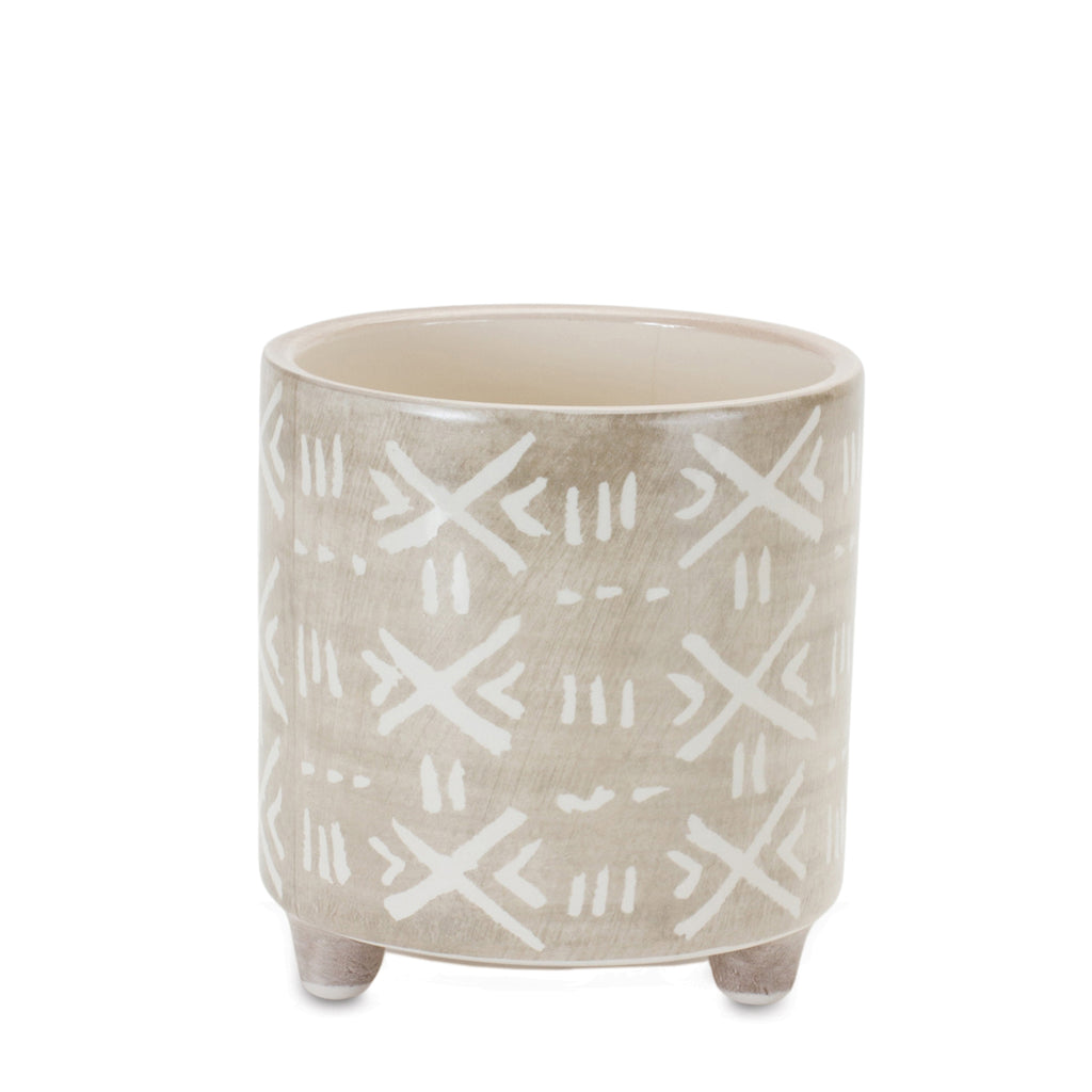 Set of 2 Dolomite Pots - Bombay Mercantile