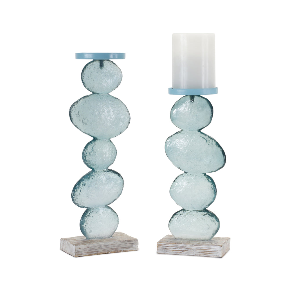 Set of 2 Candle holder - Bombay Mercantile