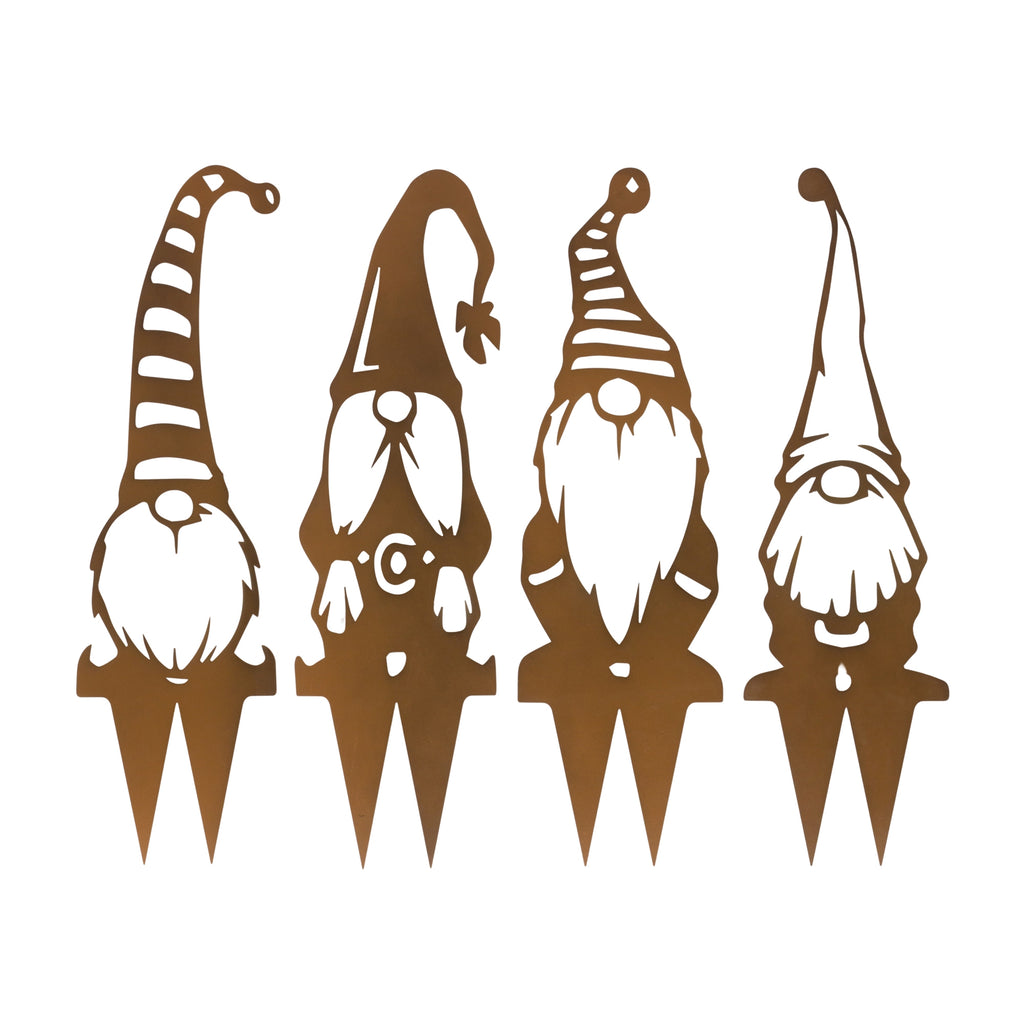 Gnome Stake, Set of 4 - Bombay Mercantile