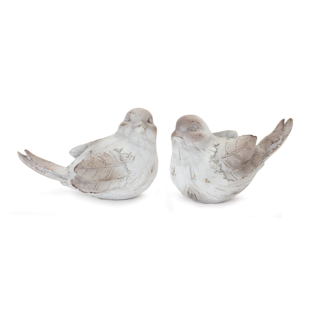 Set of 4 Resin Bird - Bombay Mercantile