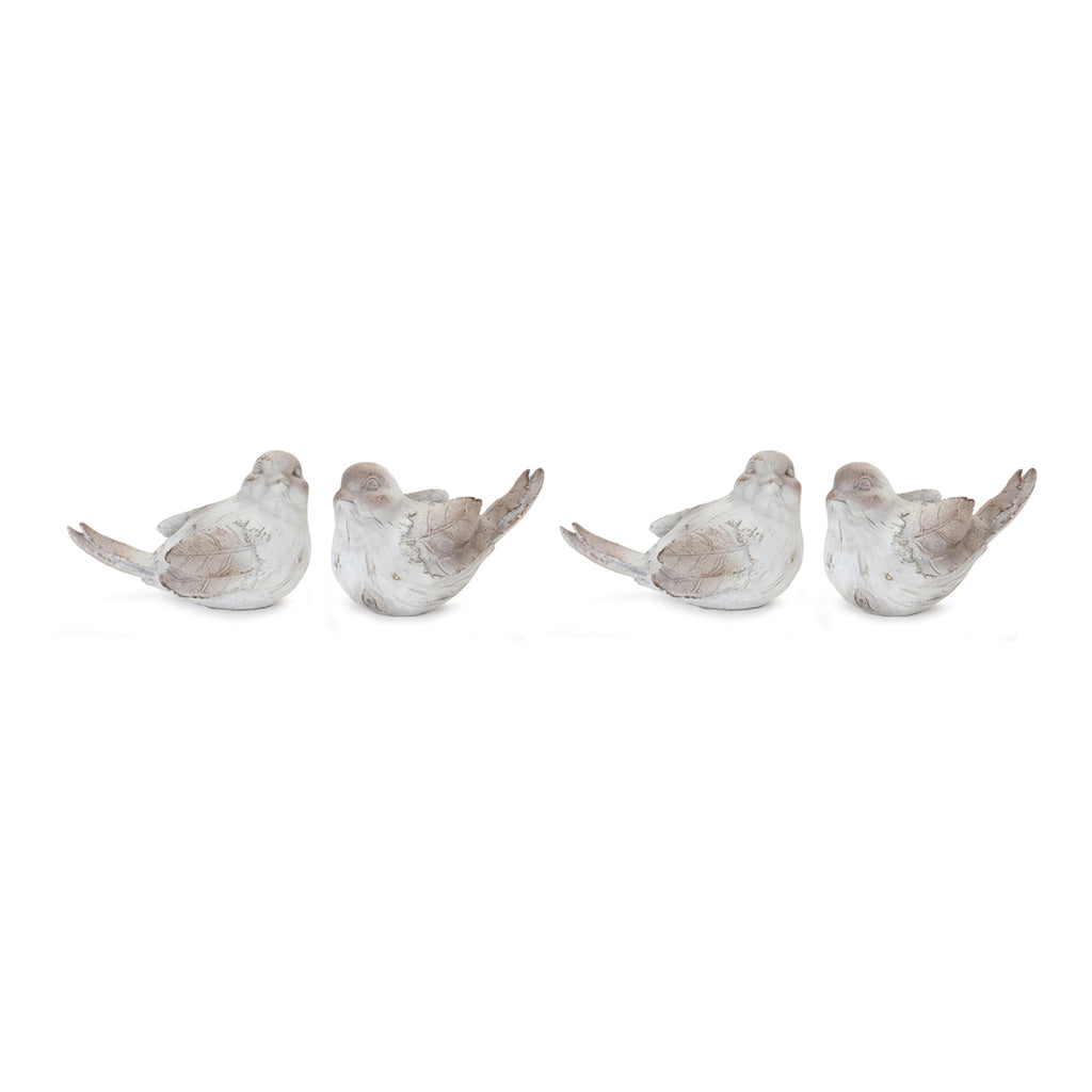 Set of 4 Resin Bird - Bombay Mercantile