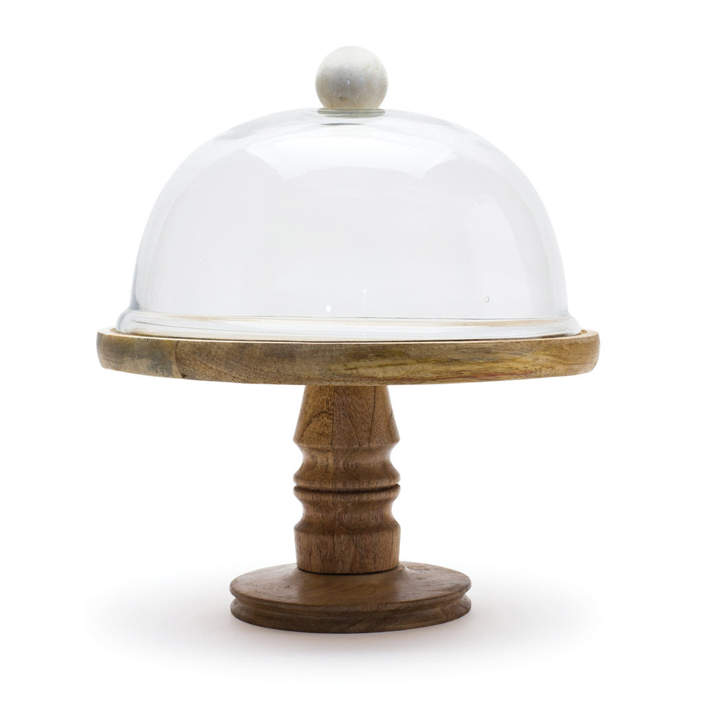 Dome On Pedestal Plate Stand - Bombay Mercantile