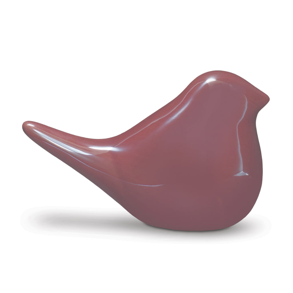 Set of 2 Porcelain Red Bird - Bombay Mercantile