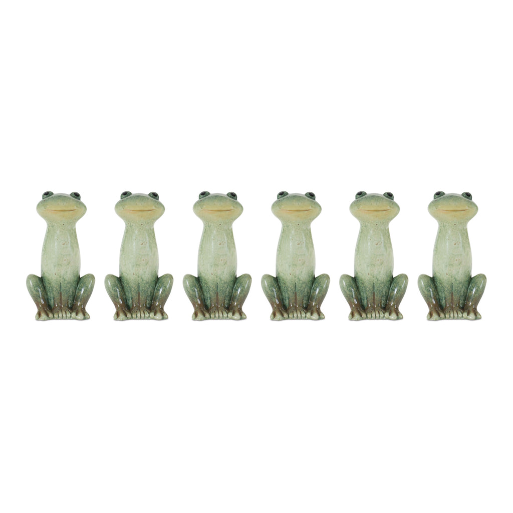Frog, Set of 6 - Bombay Mercantile