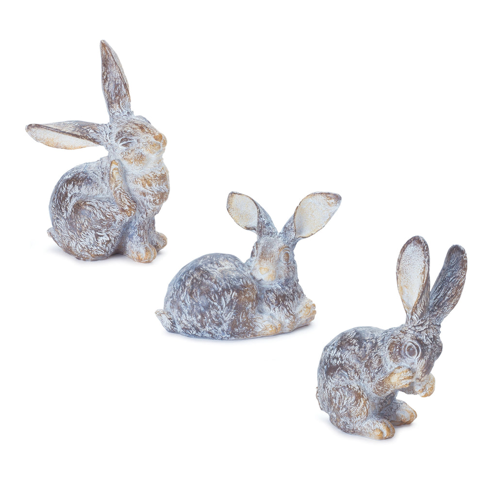 Set of 3, Rabbits - Bombay Mercantile
