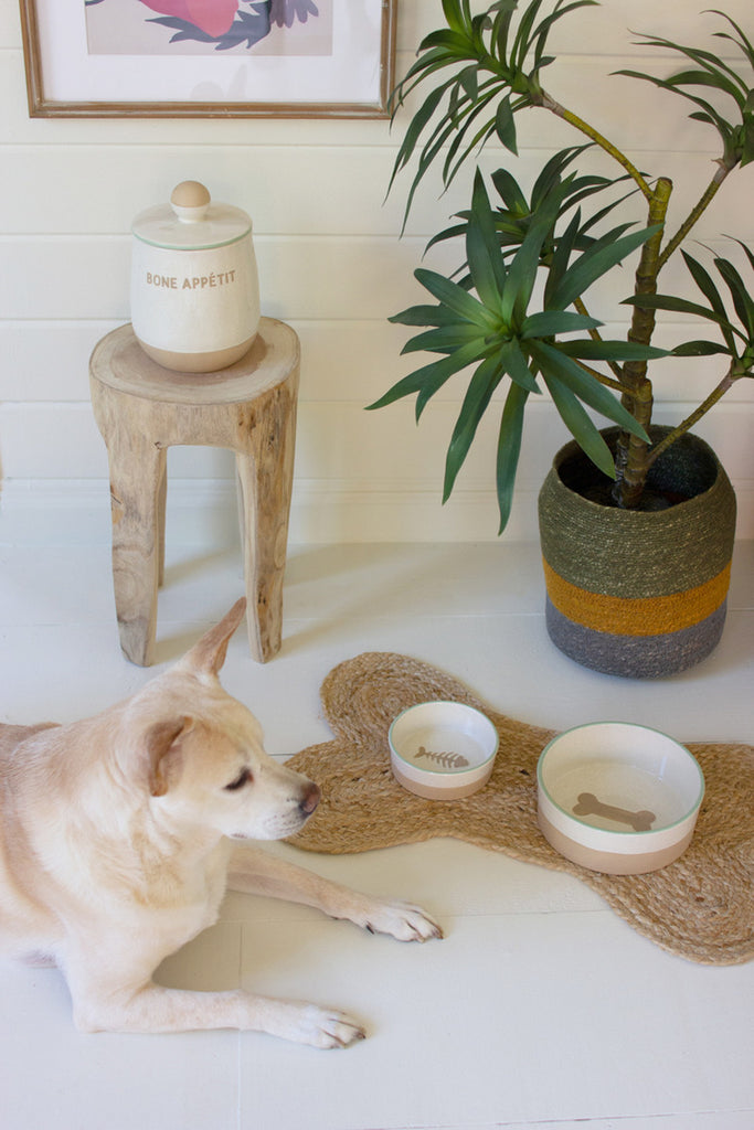 Ceramic Treat Canister - Bombay Mercantile