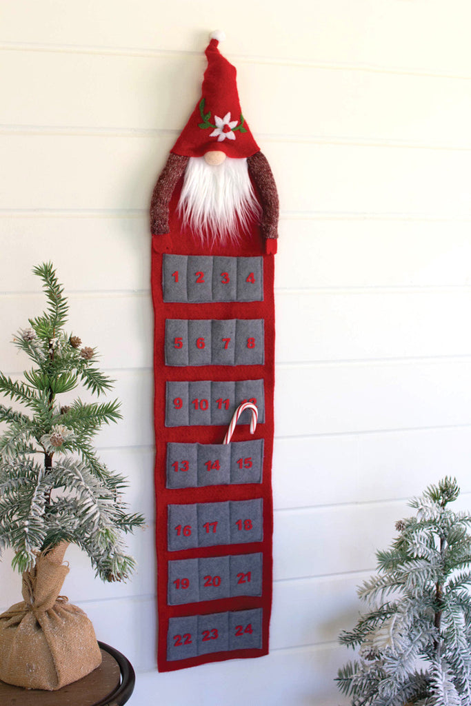 Felt Advent Calendar, Set of 2 - Bombay Mercantile