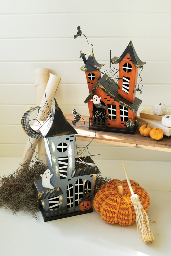 Set of 2 Halloween Houses - Bombay Mercantile