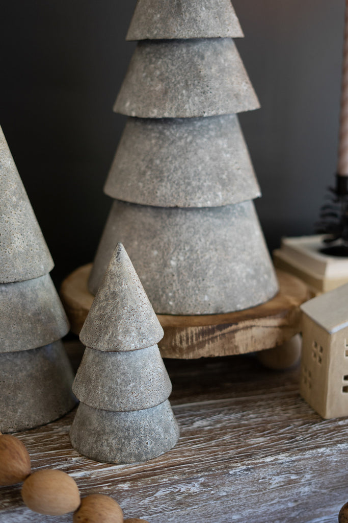 Set of 3 Metal Christmas Trees - Bombay Mercantile