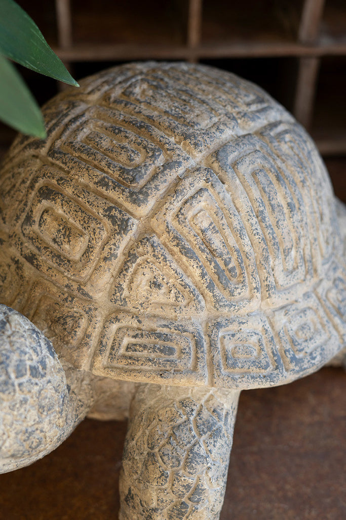 Faux Concrete Turtle - Bombay Mercantile