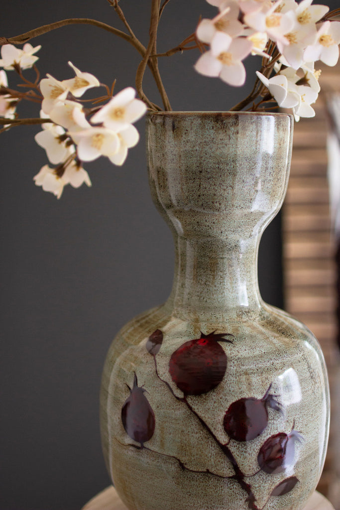 Tall Ceramic Vase - Bombay Mercantile
