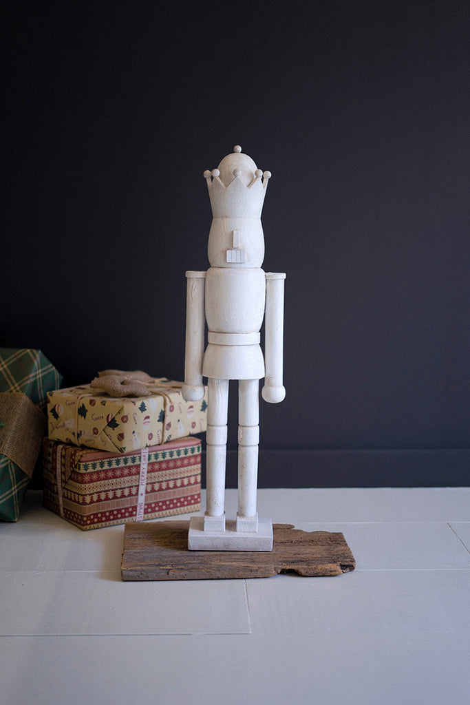Tabletop Resin Christmas Nutcracker - Bombay Mercantile