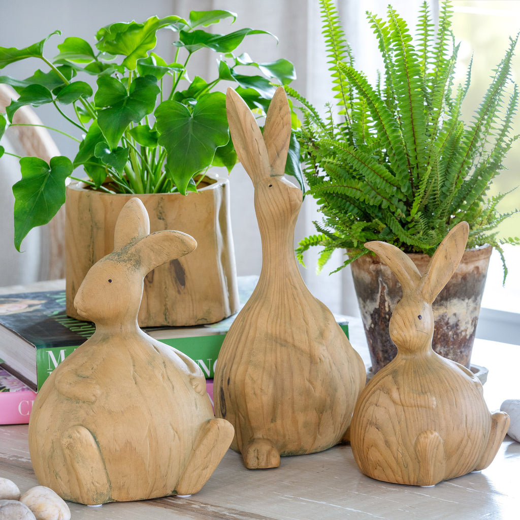 Faux Bois Daisy Bunny - Bombay Mercantile