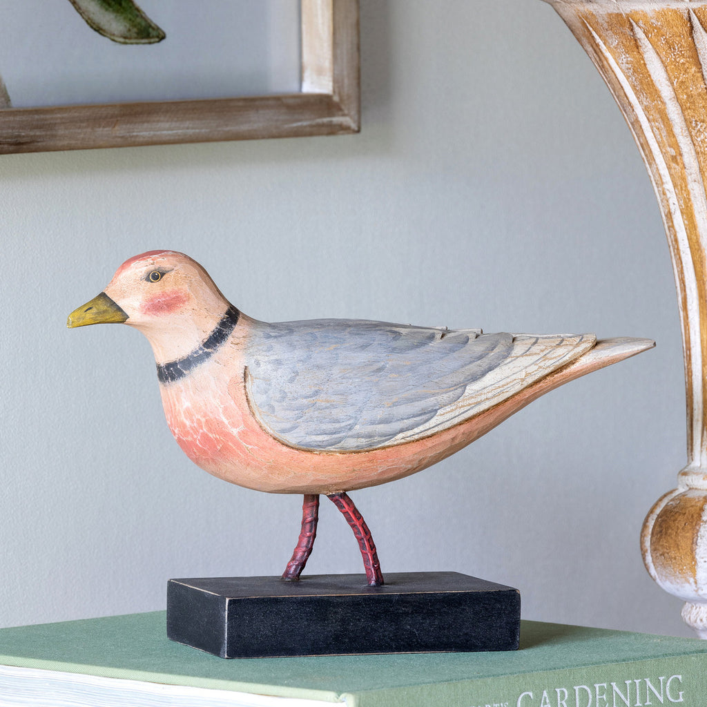 Franklin's Rosy Gull on Wood Block - Bombay Mercantile