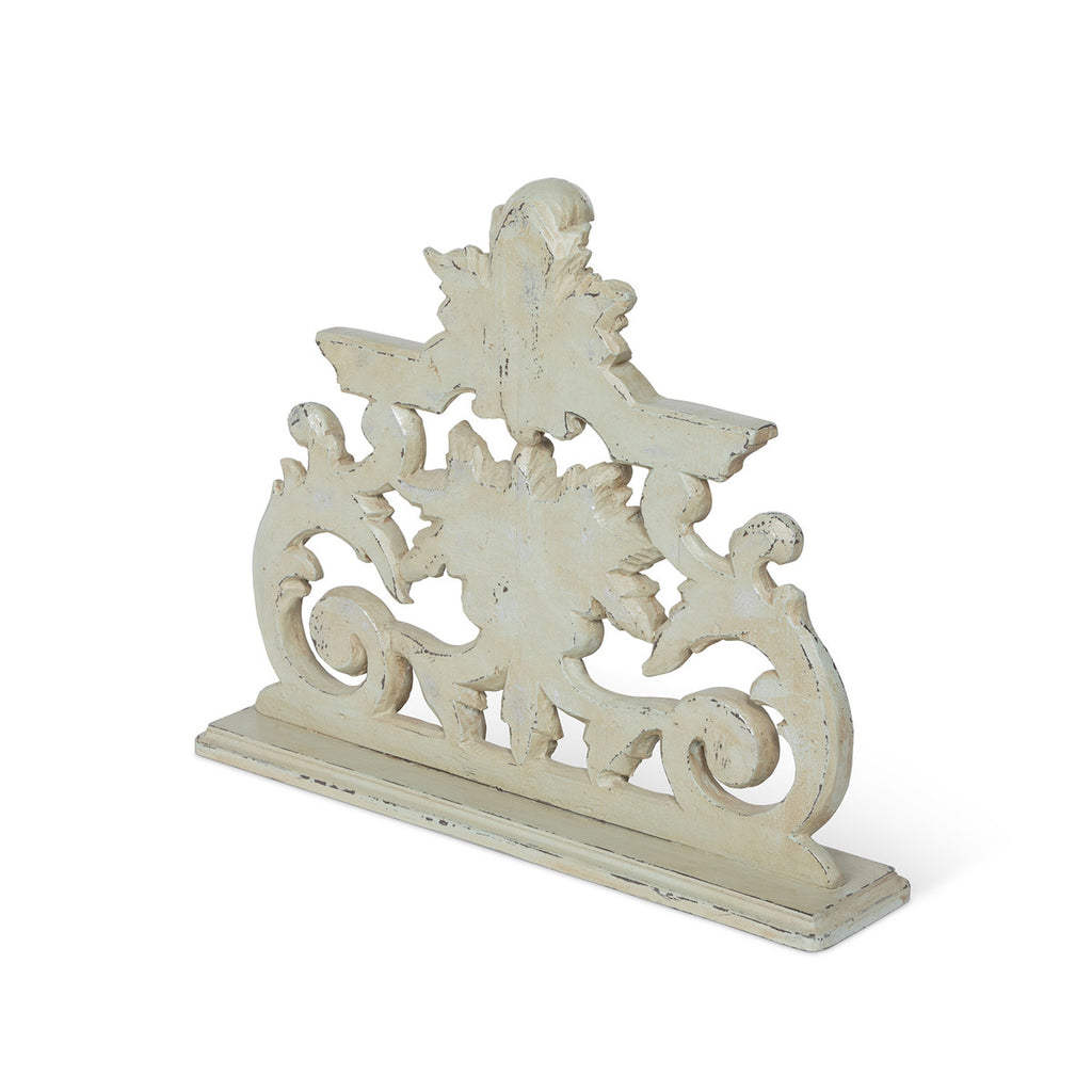 Lyons Scroll Mantel Piece - Bombay Mercantile