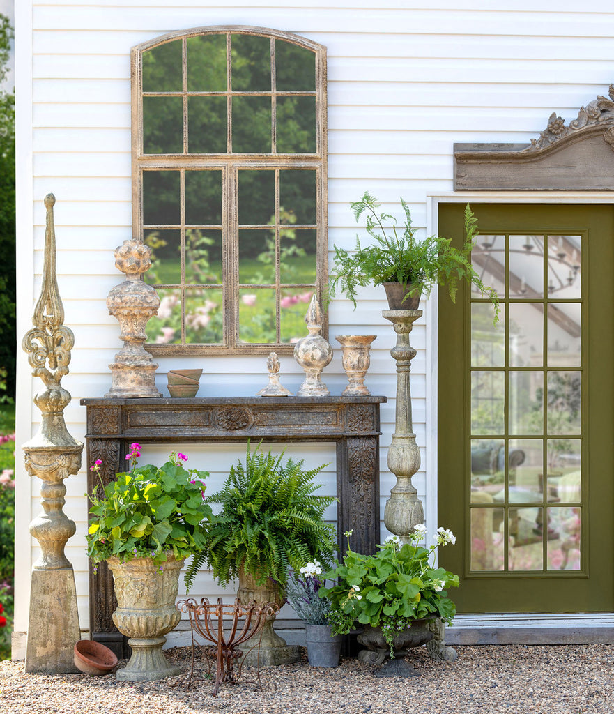 Courtyard Tall Candle Holder - Bombay Mercantile