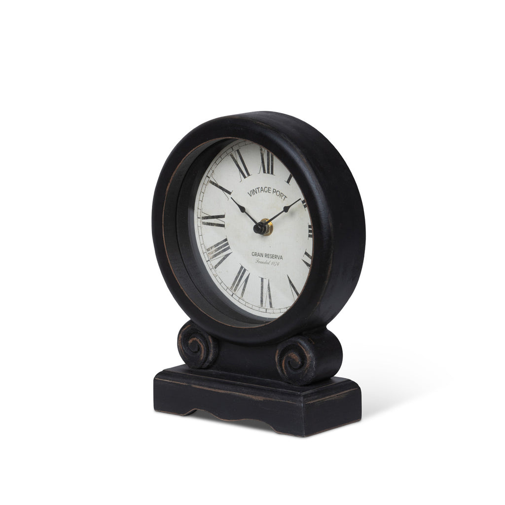 Wooden Mantel Clock - Bombay Mercantile