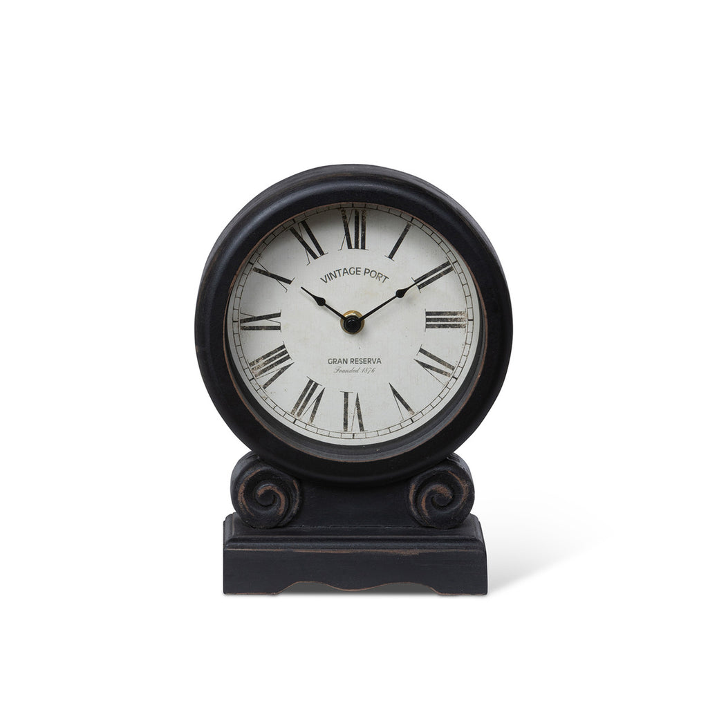 Wooden Mantel Clock - Bombay Mercantile