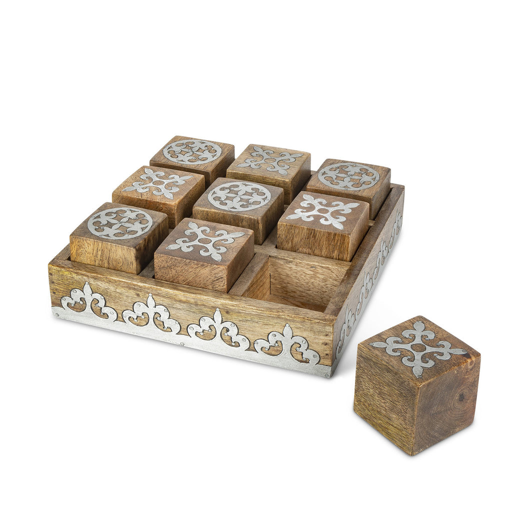 Wood Tic Tac Toe - Bombay Mercantile