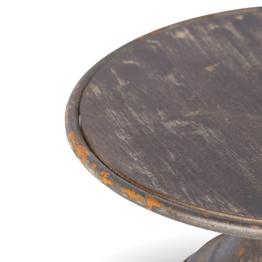 Round Display Pedestal, 14" - Bombay Mercantile