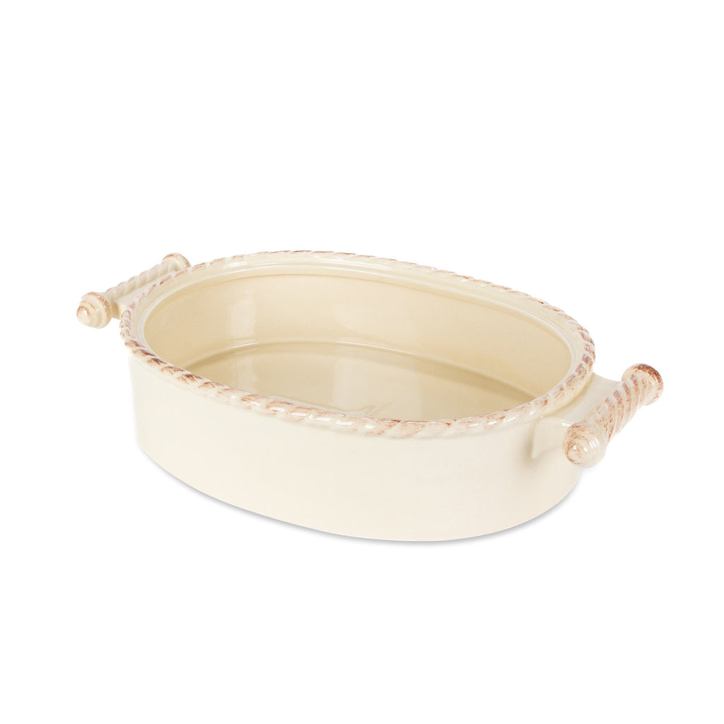 Stoneware Lidded Casserole Dish - Bombay Mercantile