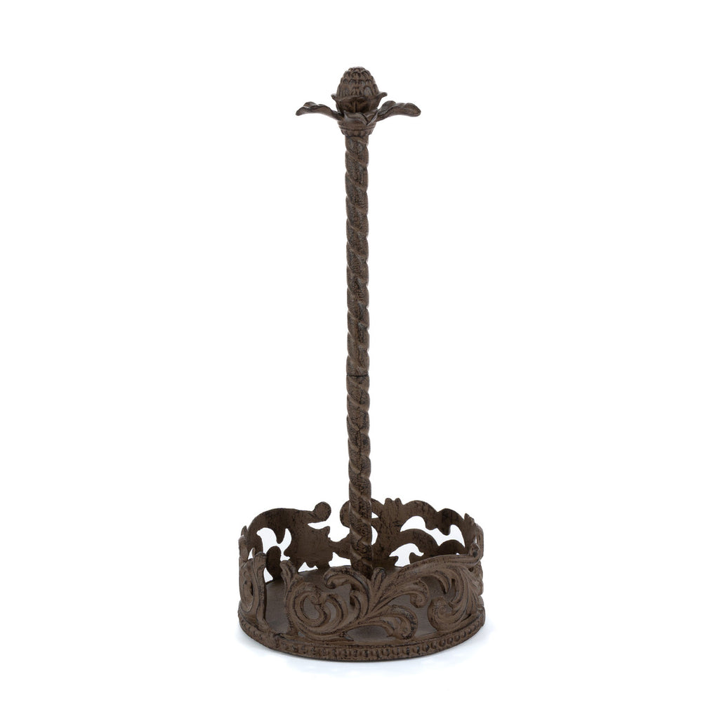 Cast Aluminum Paper Towel Holder - Bombay Mercantile
