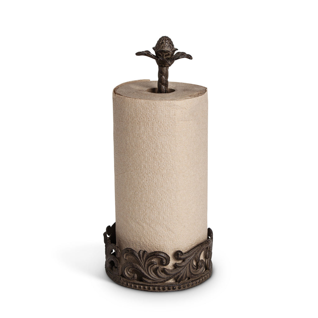 Cast Aluminum Paper Towel Holder - Bombay Mercantile