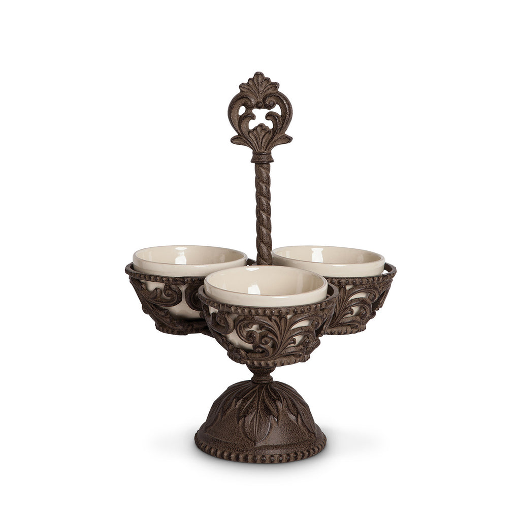 Stoneware Condiment Server - Bombay Mercantile