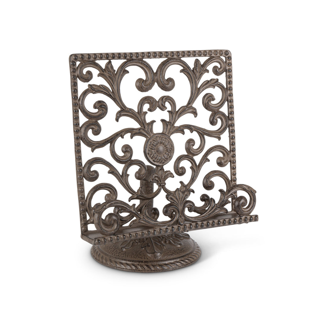 Cast Aluminum Cookbook Holder - Bombay Mercantile
