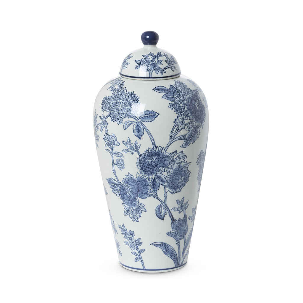 Porcelain Lidded Yoshino Jar - Bombay Mercantile