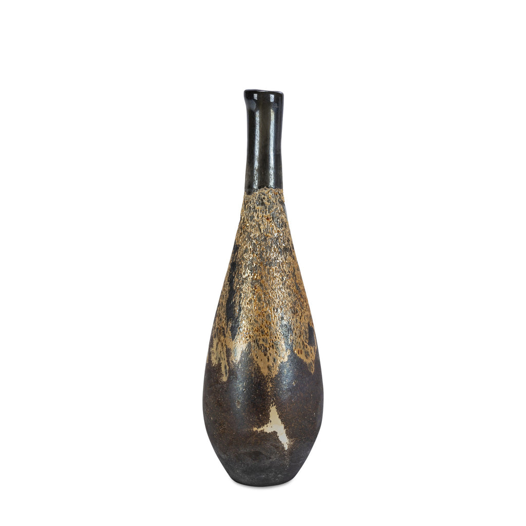 d'Oro Artisan Glass Vase - Bombay Mercantile