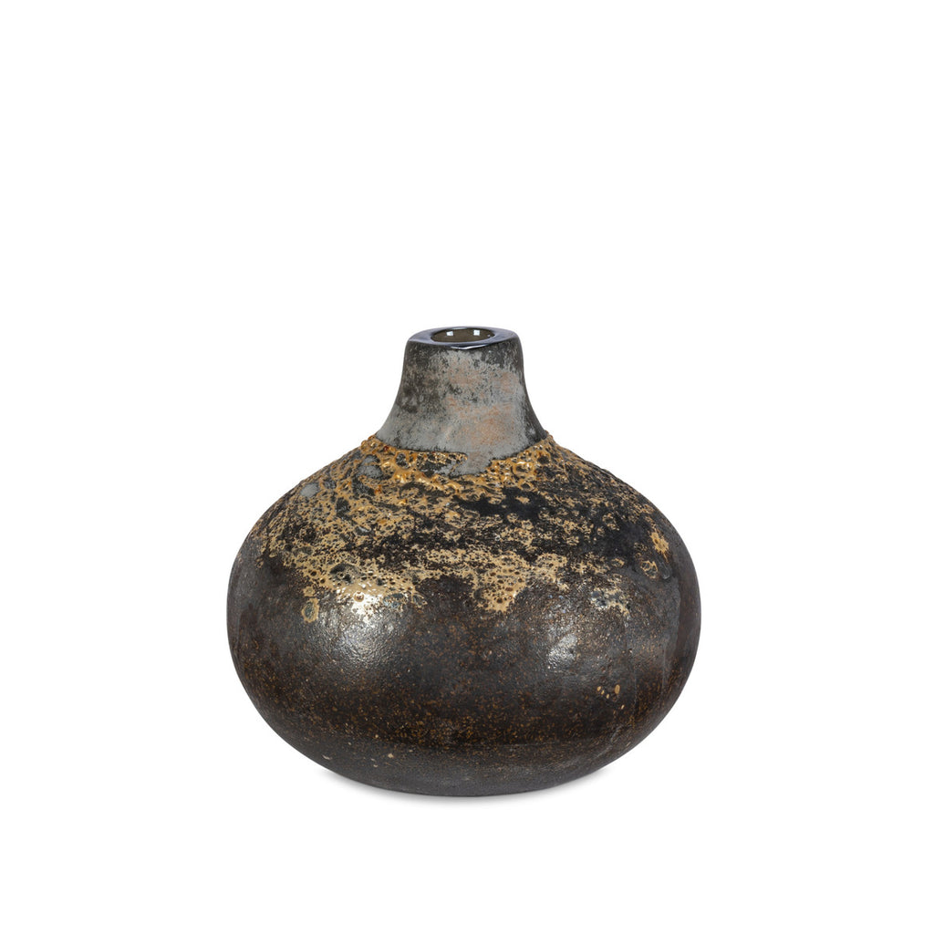 d'Oro Artisan Glass Bud Vase - Bombay Mercantile