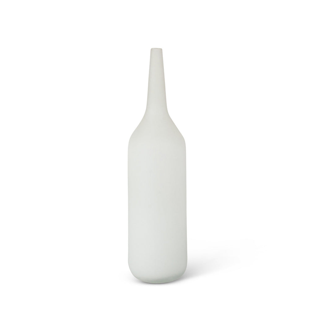 Opaque Glass Vase, 21" - Bombay Mercantile