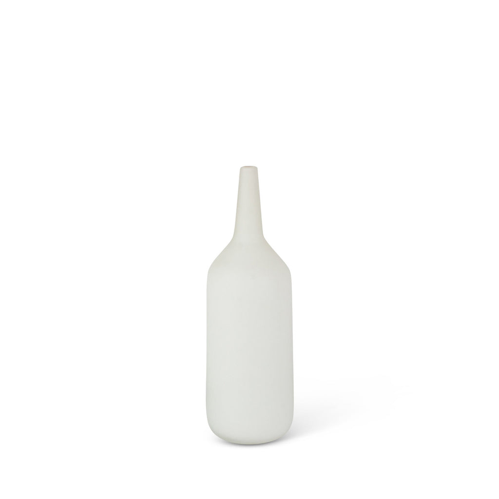 Opaque Glass Vase, 18" - Bombay Mercantile