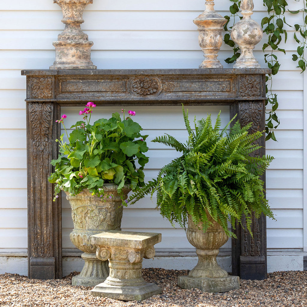 Library Fireplace Mantel - Bombay Mercantile