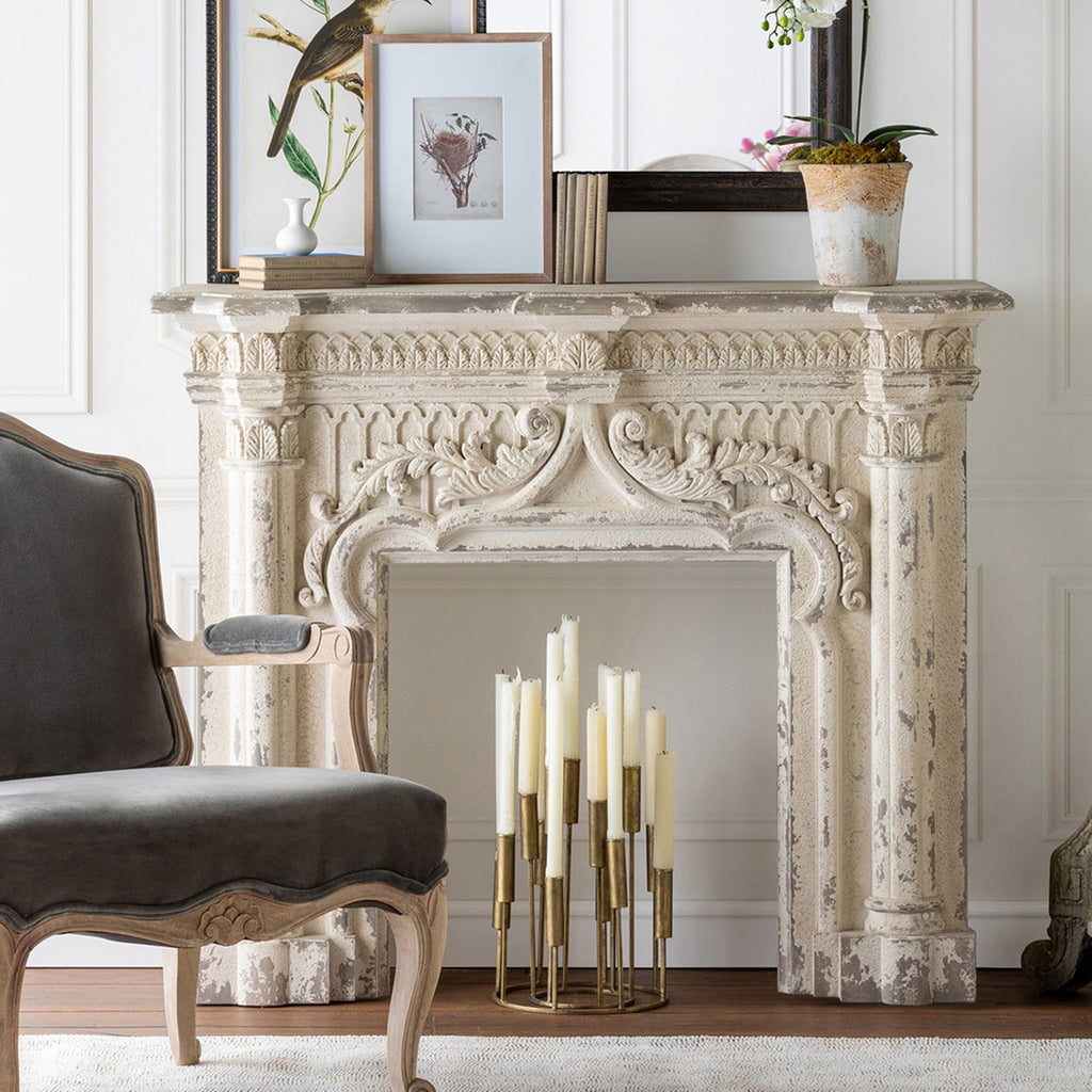 Grand Maison Fireplace Mantel - Bombay Mercantile