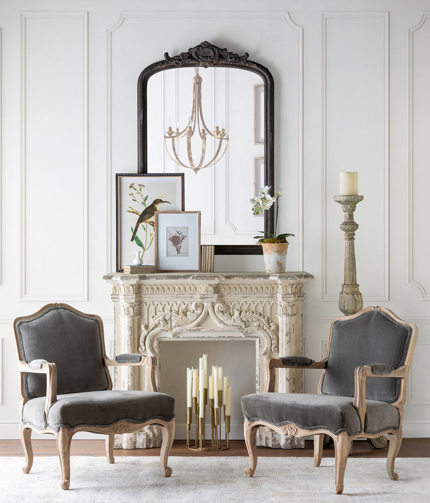 Grand Maison Fireplace Mantel - Bombay Mercantile