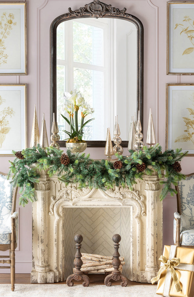 Grand Maison Fireplace Mantel - Bombay Mercantile