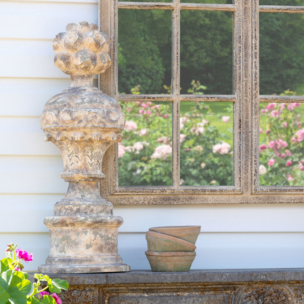 Montebello Bouquet Half Finial - Bombay Mercantile