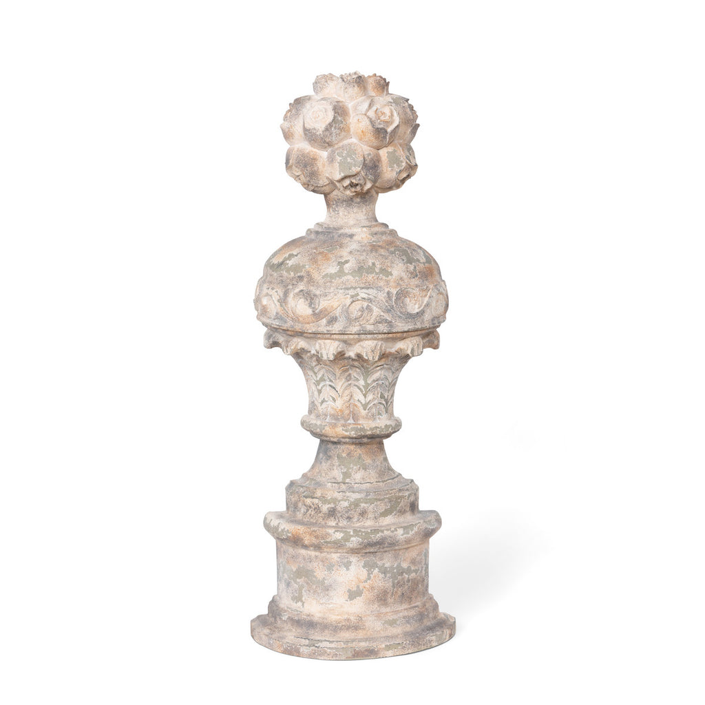 Montebello Bouquet Half Finial - Bombay Mercantile