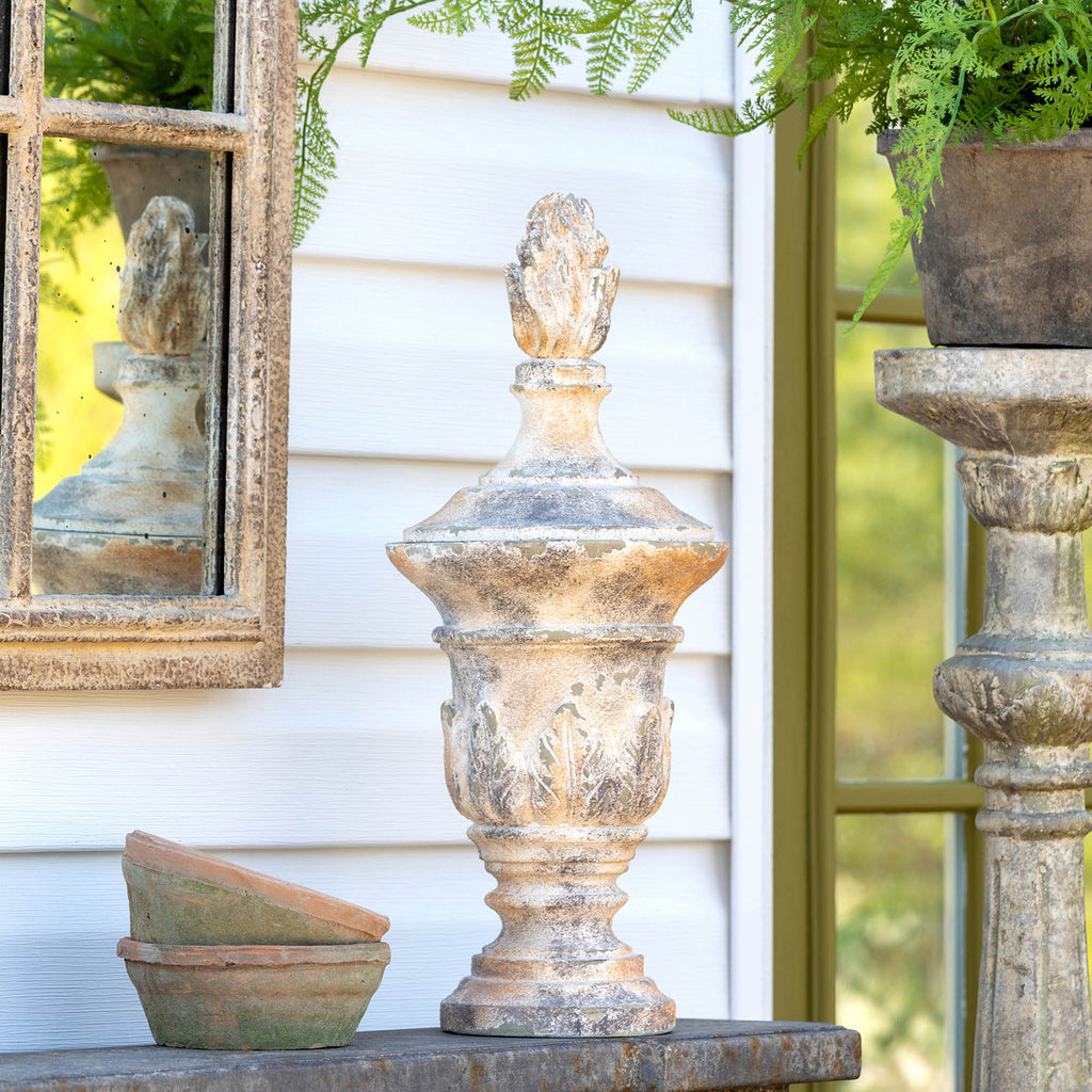 Cavalli Lidded Urn - Bombay Mercantile