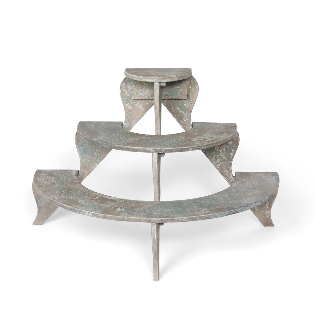 Wood Garden Tiered Plant Stand - Bombay Mercantile