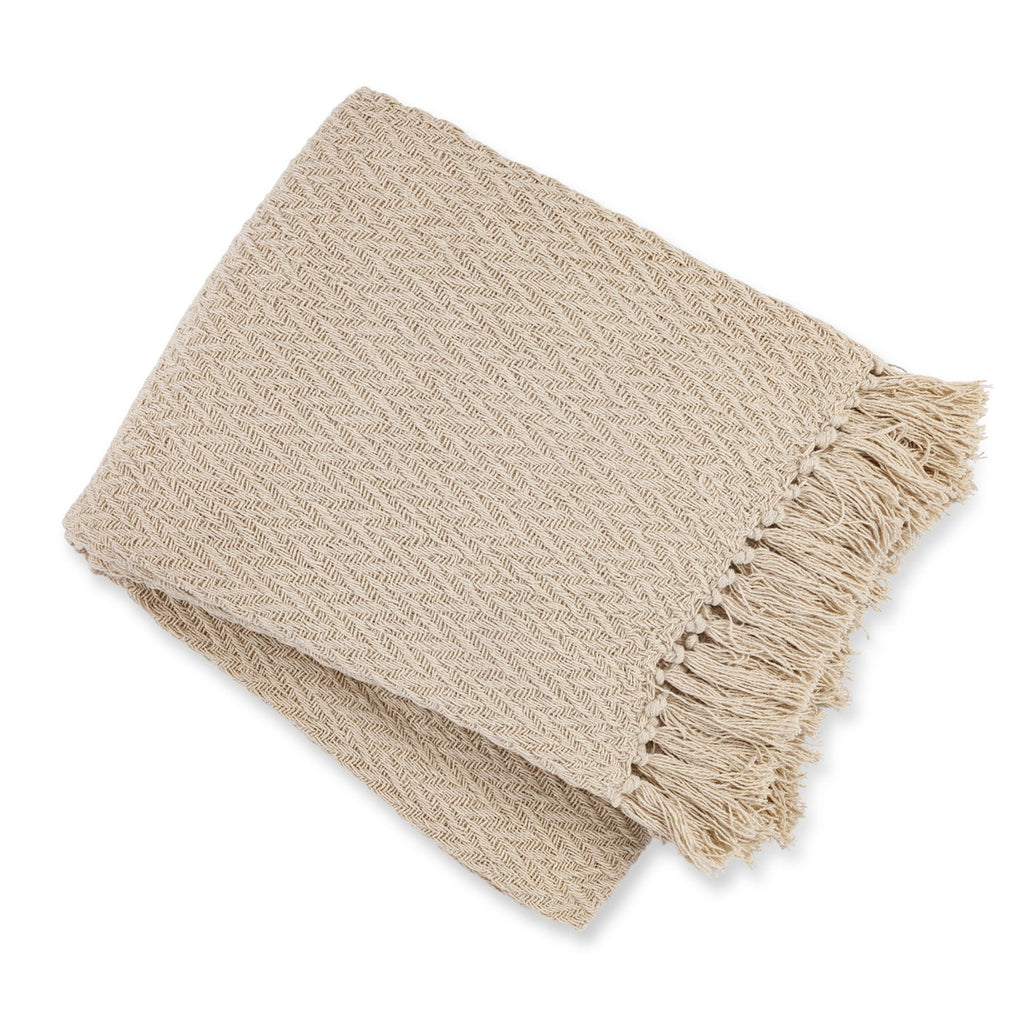 Cotton Heirloom Woven Throw - Bombay Mercantile