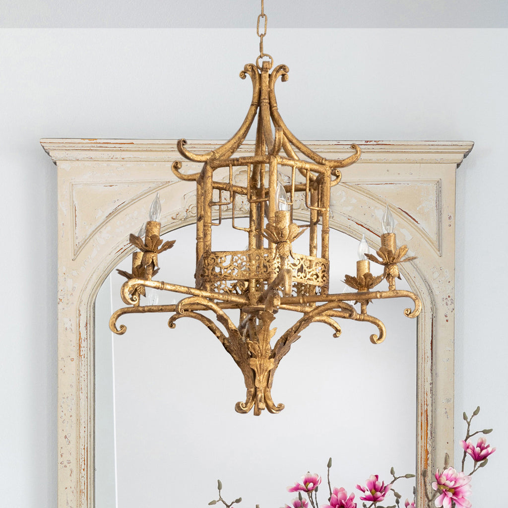Pagoda Chandelier - Bombay Mercantile