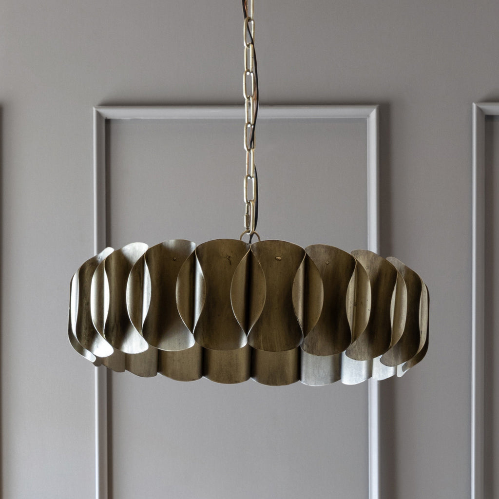 Piper Drum Chandelier - Bombay Mercantile