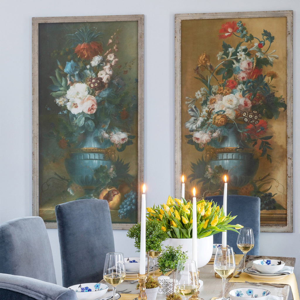 Southern Home Classic Floral Framed Prints Set of 2 - Bombay Mercantile