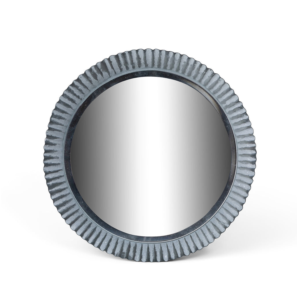 Round Fluted Mirrors , Set of 3 - Bombay Mercantile